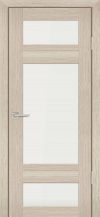 Межкомнатная дверь PROFILO PORTE PS-06, Капучино Мелинга со стеклом Сатинат
