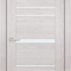 Межкомнатная дверь PROFILO PORTE PSK-3, Ривьера крем со стеклом Белый лакобель
