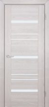 Межкомнатная дверь PROFILO PORTE PSK-3, Ривьера крем со стеклом Белый лакобель